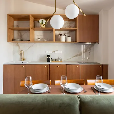 Daire Designer One-bed - Marais - Free Parking