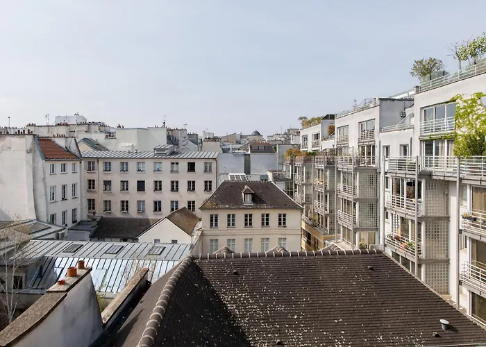 Designer One-bed - Marais - Free Parking Daire