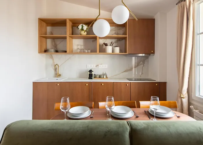 Daire Designer One-bed - Marais - Free Parking